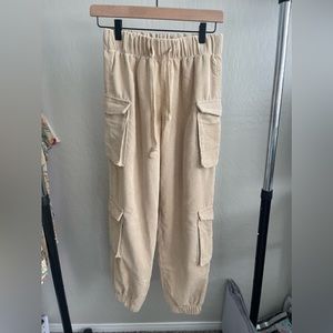 F21 Corduroy-Style Joggers - Women’s XS